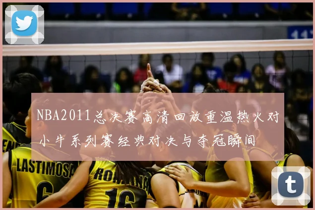 NBA2011总决赛高清回放重温热火对小牛系列赛经典对决与夺冠瞬间